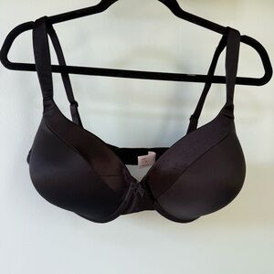 Maidenform Sweet Nothings Black Underwired Push Up Bra Size 40D